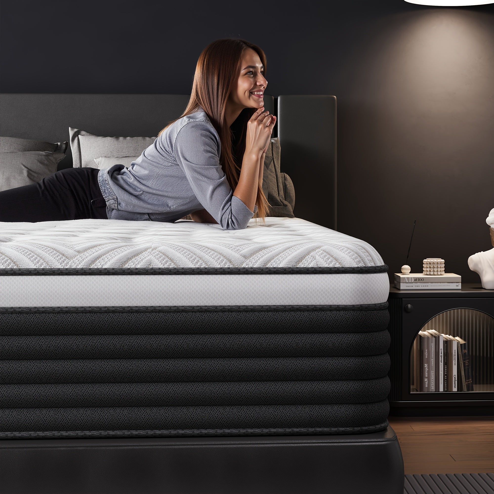 12\u002F14-inch, Twin\u002FFull\u002FQueue\u002FKing Size Mattress, Memory Foam Hybrid Mattress, Boxed, Soft And Comfortable