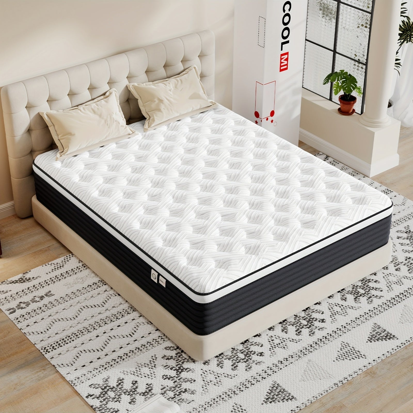 12\u002F14-inch, Twin\u002FFull\u002FQueue\u002FKing Size Mattress, Memory Foam Hybrid Mattress, Boxed, Soft And Comfortable