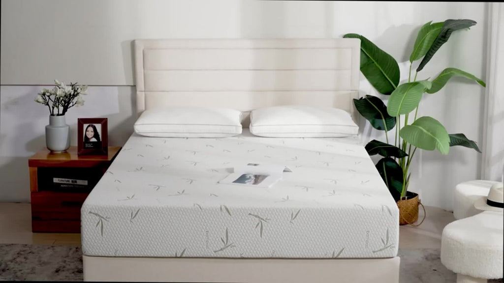Dyonery Offers Breathable Bed Mattresses in 6, 8, And 10 Inches of Firm Memory Foam, Designed for Medium Firmness to Provide Support, Comfort, And Deep Sleep. These Mattresses Are Fiberglass-Free And Come with a Cooling Cover