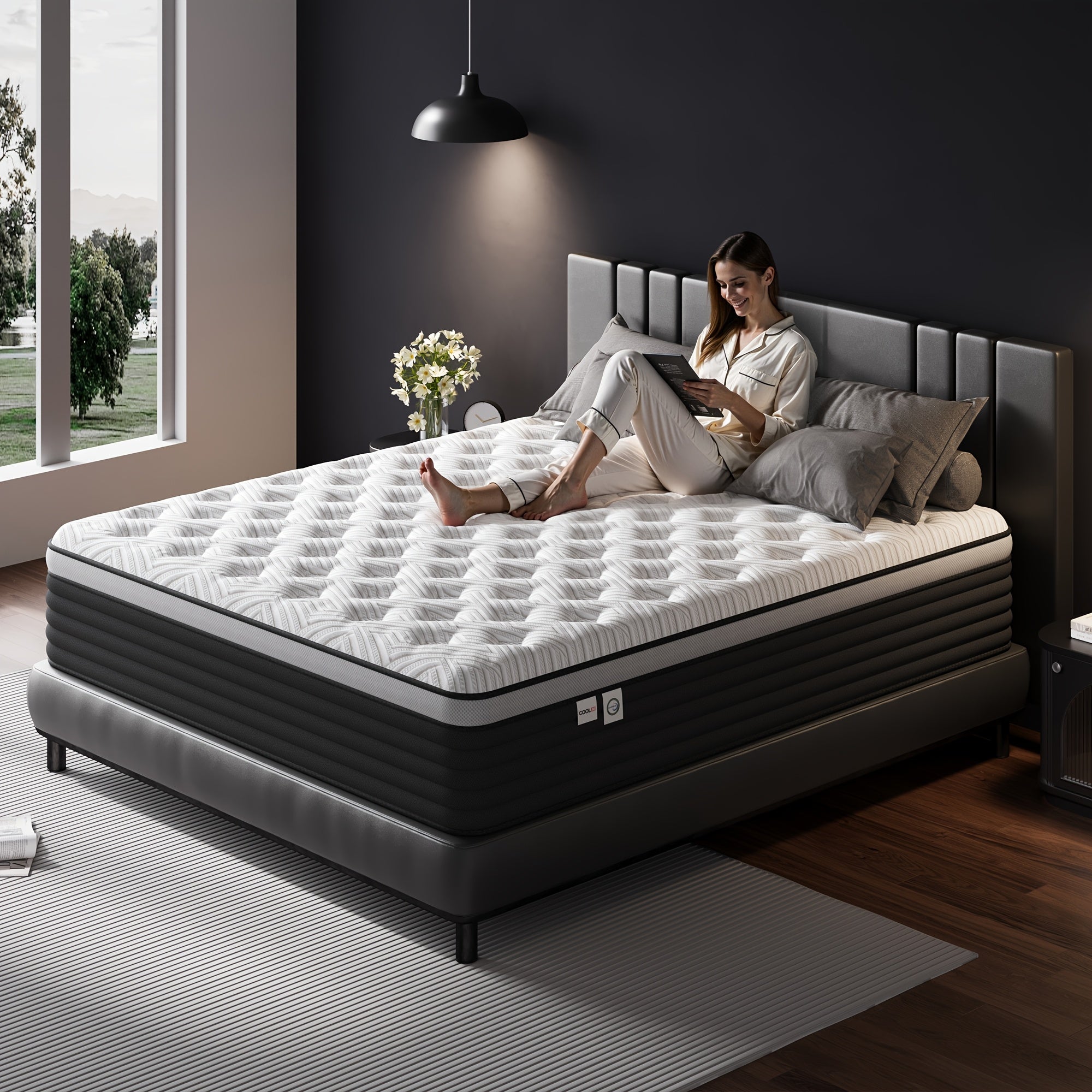 12\u002F14-inch, Twin\u002FFull\u002FQueue\u002FKing Size Mattress, Memory Foam Hybrid Mattress, Boxed, Soft And Comfortable