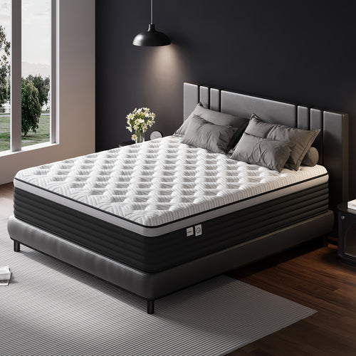 12\u002F14-inch, Twin\u002FFull\u002FQueue\u002FKing Size Mattress, Memory Foam Hybrid Mattress, Boxed, Soft And Comfortable